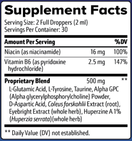 Eye Fortin Supplement Facts